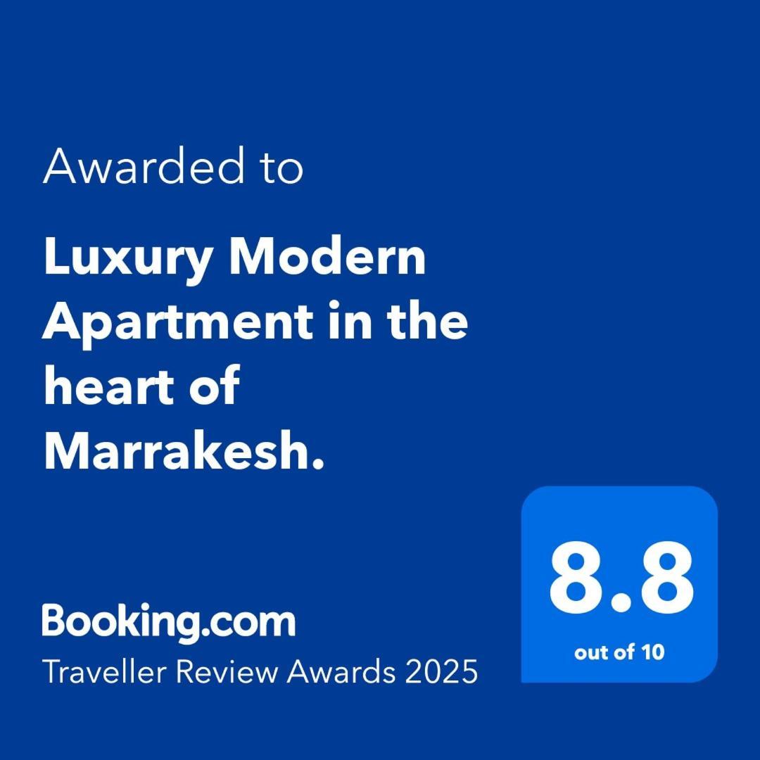 Luxury Modern Apartment In The Heart Of Marrakesh. Exterior photo